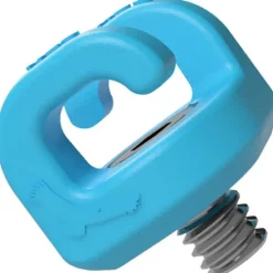 Kondor Blue Bag & Case Accessories>Mondo Ties Cable Management Clips for Cameras 1/4"-20 - 5 Pack - Blue