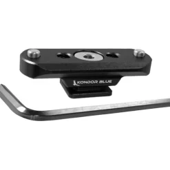Kondor Blue Camera Cages & Rigs>NATO Rail to Hot Shoe Adapter for Remote Trigger Top Handles - Black