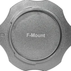 Kondor Blue Doors, Clips & Covers>Nikon F Cine Cap - Metal Body Cap for Camera Lens Port - Space Grey