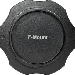 Kondor Blue Doors, Clips & Covers>Nikon F Cine Cap - Metal Body Cap for Camera Lens Port - Black