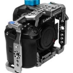 Kondor Blue Camera Cages & Rigs>Panasonic Lumix GH7/GH6 Cage - Cage Only - Space Grey