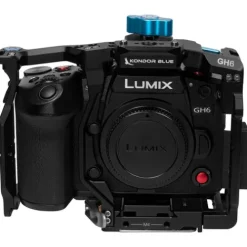 Kondor Blue Camera Cages & Rigs>Panasonic Lumix GH7/GH6 Cage - Cage Only - Black