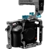 Kondor Blue Camera Cages & Rigs>Panasonic Lumix GH7/GH6 Cage With Top Handle - Space Grey