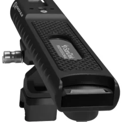 Kondor Blue Camera Cages & Rigs>PRO-BLADE SSD Handle for Sandisk USB-C Recording (Raven Black)