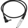 Kondor Blue Cables & Connectors>Right Angle DC Male to LEMO 2 Pin 0B Male Coiled Power Cable for ARRI - Teradek