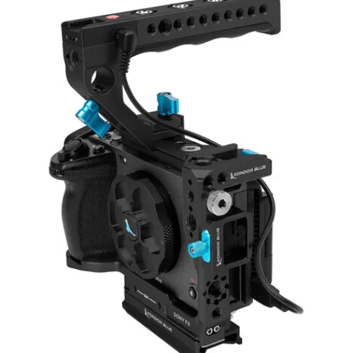 Kondor Blue Camera Cages & Rigs>Sony FX3 Cage with Trigger Handle - Black