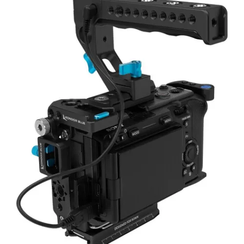 Kondor Blue Camera Cages & Rigs>Sony FX3 Cage with Trigger Handle - Black