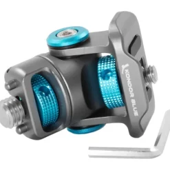 Kondor Blue Camera Cages & Rigs>Swivel Tilt Monitor Mount with Arri Pin (Pan/Tilt) - Space Grey