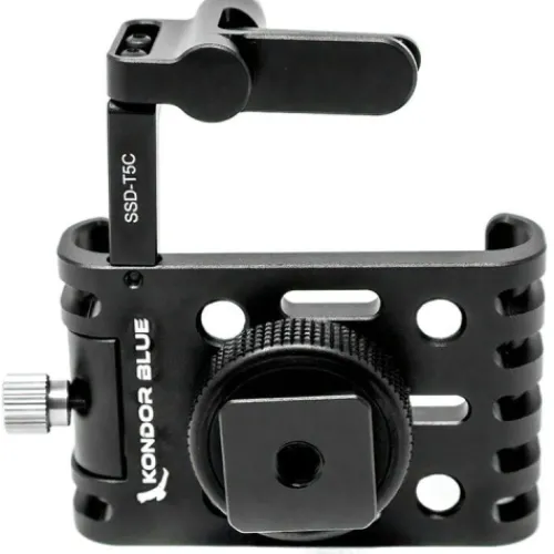 Kondor Blue Camera Cages & Rigs>T5 SSD Holder for BMPCC 4K/6K & Z Cam Cages