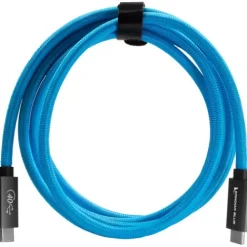 Kondor Blue Cables & Connectors>Thunderbolt 4 USB 4.0 Type C Cable - 1.83m - Blue