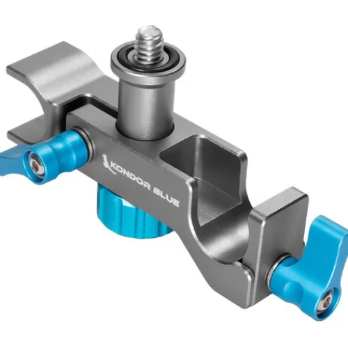 Kondor Blue Camera Cages & Rigs>Universal Lens Support Kit for LWS 15mm Rods - Space Grey