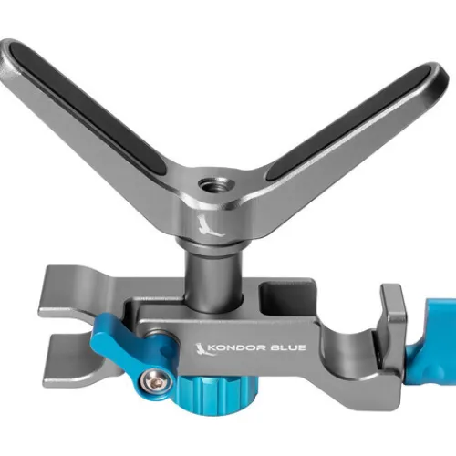 Kondor Blue Camera Cages & Rigs>Universal Lens Support Kit for LWS 15mm Rods - Space Grey