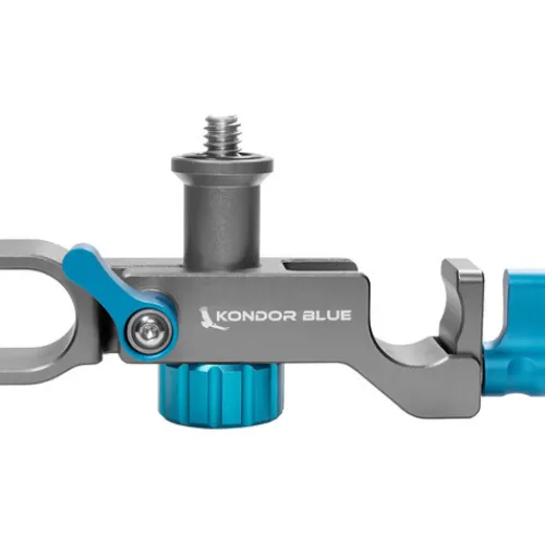 Kondor Blue Camera Cages & Rigs>Universal Lens Support Kit for LWS 15mm Rods - Space Grey
