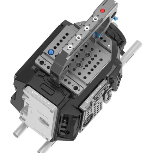 Kondor Blue Camera Cages & Rigs>URSA Mini Cage with Remote Trigger Handle - 12K/4.6K/4K - Space Grey