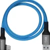 Kondor Blue Cables & Connectors>USB A To USB C Right Angle Cable - 1.5m - Blue