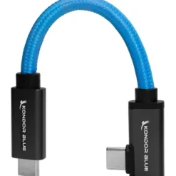 Kondor Blue Cables & Connectors>USB C to USB C Cable for SSD Recording & Charging - 12cm