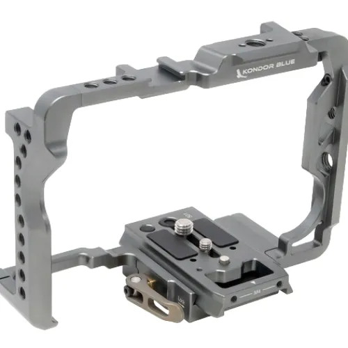 Kondor Blue Camera Cages & Rigs>Kondor Panasonic Lumix S1H Cage for S1/S1R/S1H - Cage Only - Space Grey
