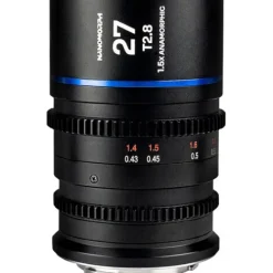 Laowa Cinema Lenses>Nanomorph 27mm T2.8 1.5x S35 Anamorphic Lens - DJI DL - Blue Flare