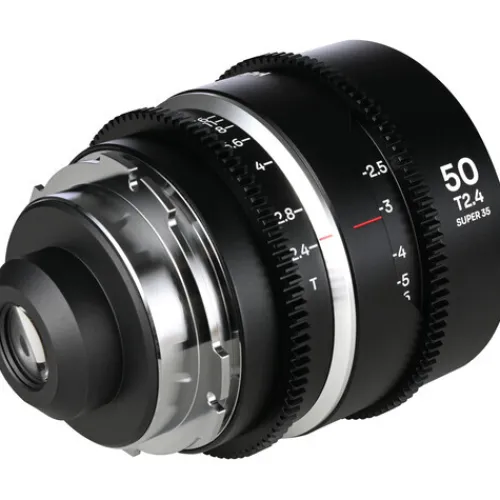 Laowa Cinema Lenses>Nanomorph 50mm T2.4 1.5x S35 Anamorphic Lens - ARRI PL & Canon EF - Silver Flare