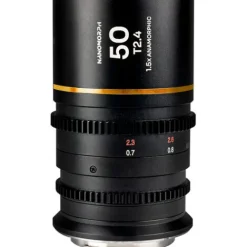 Laowa Cinema Lenses>Nanomorph 50mm T2.4 1.5x S35 Anamorphic Lens - L Mount - Amber Flare
