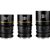 Laowa Cinema Lenses>Nanomorph S35 Prime 3 Lens Bundle - DJI DL - Amber Flare