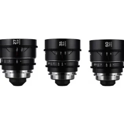 Laowa Cinema Lenses>Nanomorph S35 Prime 3 Lens Bundle - ARRI PL & Canon EF - Silver Flare