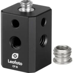 Leofoto Tripod Accessories>CF-8 Accessory Mounting Adapter with 5 x 1/4" Threads