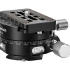 Leofoto Quick Release Plates>GR-2 60mm Geared Panning Clamp with QP-70N Plate