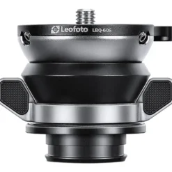 Leofoto Tripod Heads>LBQ-60S Black 61mm Levelling Base for LQ-324, LQ-365 and LG-324