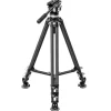 Leofoto Tripod Heads>LVC-253C Cinematic Video Series 3 Section Tripod with BV-15 Video Head