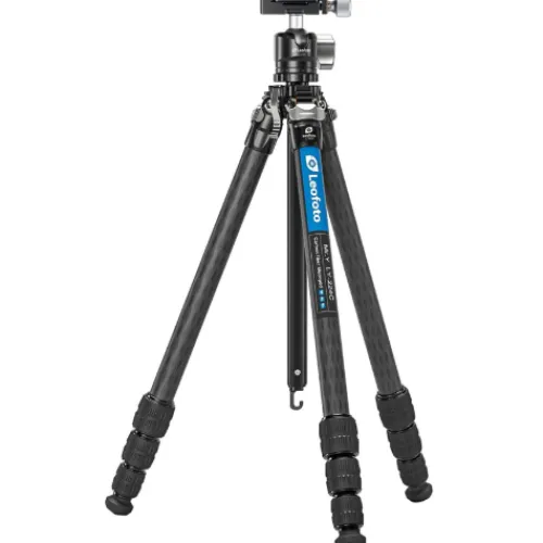 Leofoto Tripods>LY-224C Mr Y Series 4 Section Carbon Fibre Tripod with LH-25 Ball Head