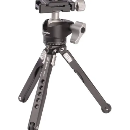 Leofoto Tripods>MT-03 2 Mini Table Top 2 Section Tripod with LH-25 Ball Head