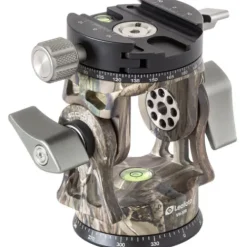 Leofoto Tripod Heads>VH-30R 2-Way Monopod Head with Panning Clamp and PU-100D Plate - Camouflage
