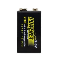 Maha Energy 9V Batteries>Maha PowerEx Pre-Charged 9.6V Rechargeable NiMh Battery