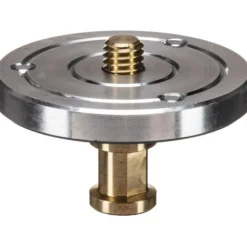 Manfrotto Mounting Hardware|Light Stands, Backgrounds & Mounting>208 3/8" Head Mounting Plate with Lock Screws