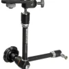 Manfrotto Mounting Hardware|Light Stands, Backgrounds & Mounting>244 Arm Variable Friction with Camera Bracket