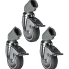Manfrotto Mounting Hardware|Light Stands, Backgrounds & Mounting>110 Braked Caster Set for 3370 & 3071 Stands