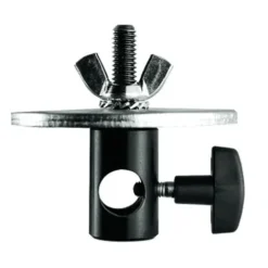 Manfrotto Mounting Hardware|Light Stands, Backgrounds & Mounting>179 16mm Female Adapter with 3/8" Screw and 80mm Disc