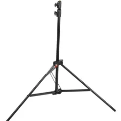 Manfrotto Mounting Hardware|Light Stands, Backgrounds & Mounting>Alu Air-Cushioned Compact Stand Quick Stack 3-Pack (Black, 7.7')