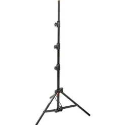 Manfrotto Mounting Hardware|Light Stands, Backgrounds & Mounting>Alu Mini Compact Air-Cushioned Stand (Black, 7')