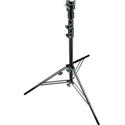 Manfrotto Mounting Hardware|Light Stands, Backgrounds & Mounting>Aluminium Senior Stand with Leveling Leg (Black, 10.3')
