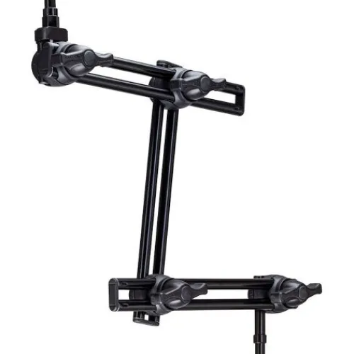 Manfrotto Mounting Hardware|Light Stands, Backgrounds & Mounting>396B-3 3-Section Double Articulated Arm with Camera Bracket