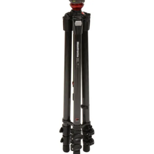 Manfrotto Tripods>755CX3 MagFibre Video Tripod Legs with Rapid Center Column