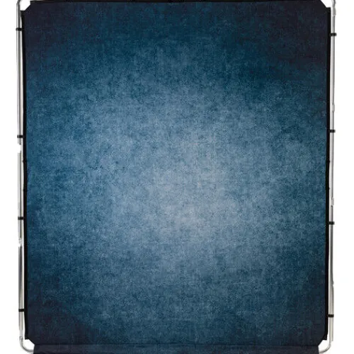 Manfrotto Mounting Hardware|Light Stands, Backgrounds & Mounting>LL LB7922 EzyFrame Vintage Background Kit - 6.5 x 7.5', Ink