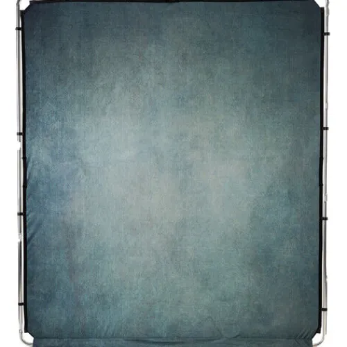 Manfrotto Mounting Hardware|Light Stands, Backgrounds & Mounting>LL LB7932 EzyFrame Vintage Background Kit - 6.5 x 7.5', Sage