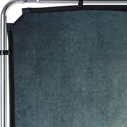 Manfrotto Mounting Hardware|Light Stands, Backgrounds & Mounting>LL LB7932 EzyFrame Vintage Background Kit - 6.5 x 7.5', Sage