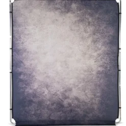 Manfrotto Mounting Hardware|Light Stands, Backgrounds & Mounting>LL LB7928 EzyFrame Vintage Background Kit 6.5 x 7.5' - Smoke