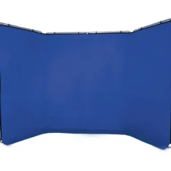 Manfrotto Mounting Hardware|Light Stands, Backgrounds & Mounting>LL LB7943 Panoramic Background Kit - Chromakey Blue, 13 x 7.5'