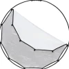 Manfrotto Reflectors, Softboxes & Umbrellas|Flash Diffusers & Modifiers>LL LR3320 Halo Compact Difflector, Soft Silver - 32"