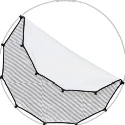 Manfrotto Reflectors, Softboxes & Umbrellas|Flash Diffusers & Modifiers>LL LR3321 Halo Compact Cover, Soft Silver Difflector - 32"